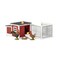 Schleich Farm World: Chicken Coop - 8 Piece Playset, Animal Figurines & Accessories, Detailed Pretend Play Toy, Kids Ages 3+
